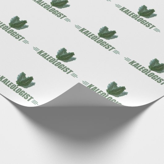 Funny Kale Cadeaupapier (Hoek)