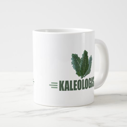 Funny Kale Jumbo Mok (Voorkant rechts)