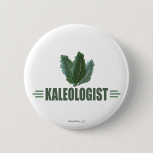 Funny Kale Ronde Button 5,7 Cm