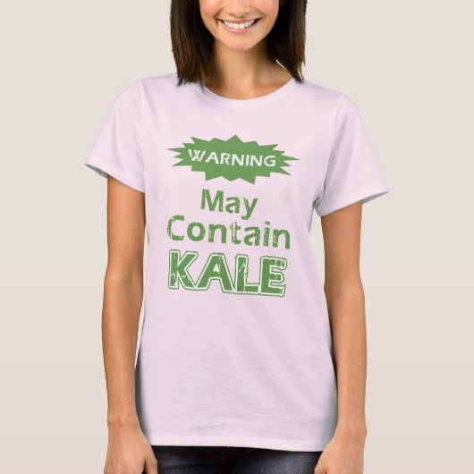 Funny Kale thème T-shirt (Devant)