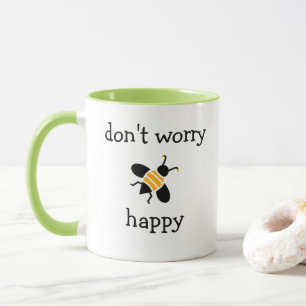 Funny Kantoor Coffee Mugs maakt zich geen zorgen o Mok