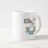 Funny Karaoke Proctologist Singing Song Extra Grote Beker (Voorkant rechts)