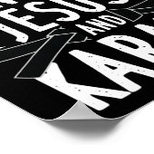 Funny Karate Design for Women Girls Karate Martial Poster (Hoek)