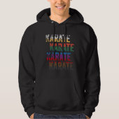 Funny Karate Design Karate Karate Belt Hoodie (Voorkant)