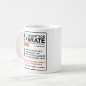 Funny Karate Mok recept (Voorkant links)