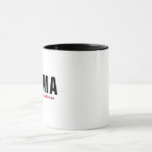 Funny Karma Mug - "Never Loses an Address" Cup Mok (Midden)