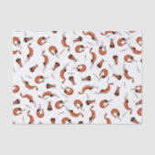 Funny kawaii-garnaalpapier tissuepapier (Voorkant)