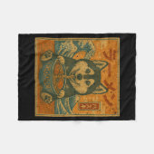 Funny Kawaii Ramen Husky Japanese Noodles Husky Ea Fleece Deken (Voorkant (Horizontaal))