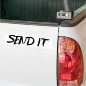 Funny Kayaking Car Decal stuur het Bumpersticker (Op Truck)