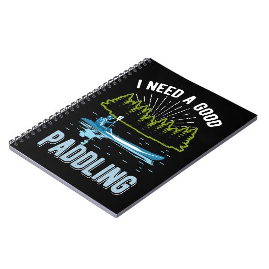 Funny Kayaking Humor Paddling Kayak Jokes Notitieboek (Linkerzijde)