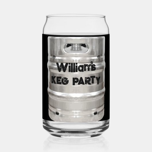 Funny Keg Party peut façonner le verre de boisson (Recto)