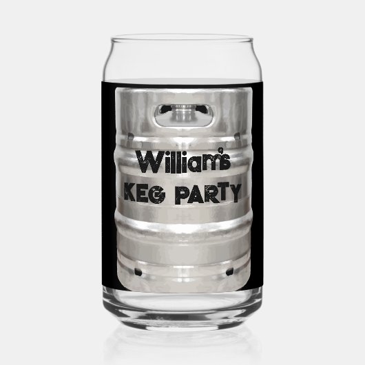 Funny Keg Party peut façonner le verre de boisson (Verso)