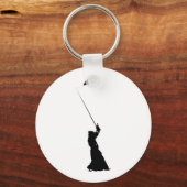 Funny Kendo Vissen Samurai Sleutelhanger (Voorkant)