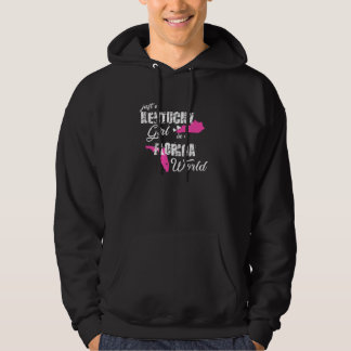 Funny Kentucky-Shirten, gewoon een kentucky-meisje Hoodie