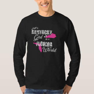 Funny Kentucky-Shirten, gewoon een kentucky-meisje T-shirt