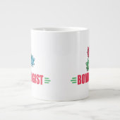 Funny Kerstbow Lover Jumbo Beker (Voorkant)