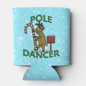Funny Kerstdaner Reindeer Pun Blikjeskoeler (Achterkant)