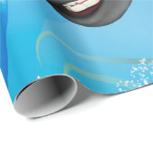 Funny kerstdonkey cadeaupapier (Rol Hoek)