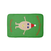 Funny Kerstei Bath Mat (Voorkant)