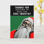 Funny Kerstfeestdag Kaart (Gele Bloem)