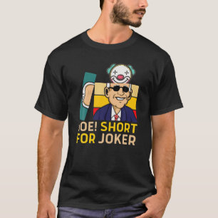 Funny Kerstman Joe Biden Clown Joker American Ugl T-shirt