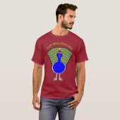 Funny Kerstmis Aangepast T-shirt (Voorkant volledig)