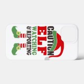 Funny Kerstmis Elf Phone Case (Achterkant (horizontaal))
