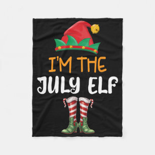 Funny Kerstmis in juli ik ben de julifeest kaboute Fleece Deken