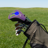 Funny Kerstmis Peacock Golfheadcover (Insitu)