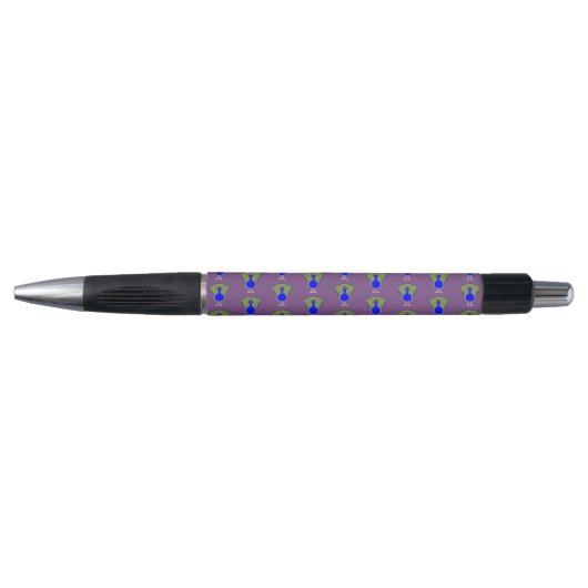 Funny Kerstmis Peacock Pen (Voorkant)