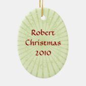 Funny Kerstornament Keramisch Ornament (Achterkant)