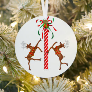 Funny Kerstornament Metalen Ornament