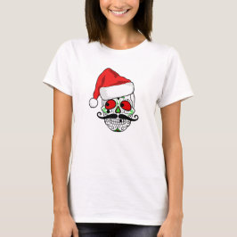 Funny kerstSugar Skull T-shirt