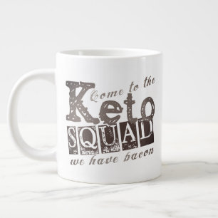 Funny Keto Diet Quote Extra Grote Beker