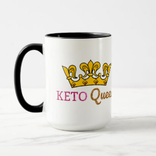 Funny Keto Queen Crown Mok