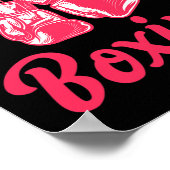 Funny Kickboxing Mama Needs Some Boxing Training G Poster (Hoek)