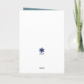 Funny Kicking Donkey Vaderdag Kaart (Achterkant)