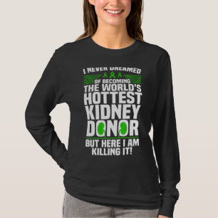 Funny Kidney Donor Art Mannen Vrouwen Nierziekte A T-shirt