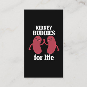 Funny Kidney Donor Recipient Surgery Visitekaartje