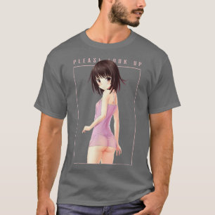 Funny, kijk eens naar een meisje met een klein ane t-shirt
