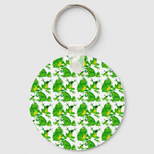 Funny Kikker Emomotret Mad Curous Scared Kikkers Sleutelhanger