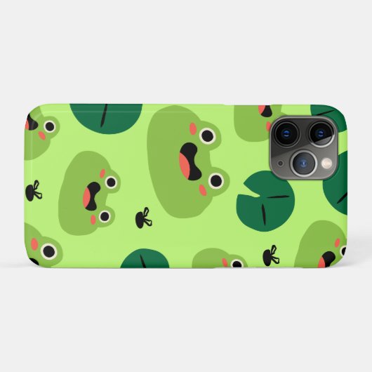 Funny kikkers Case-Mate iPhone case (Achterkant (horizontaal))