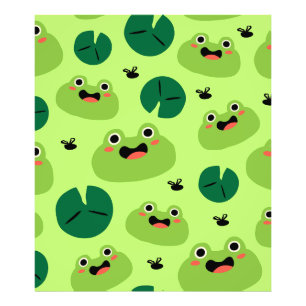 Funny kikkers foto afdruk