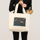 Funny kikkers grote tote bag (Voorkant (product))