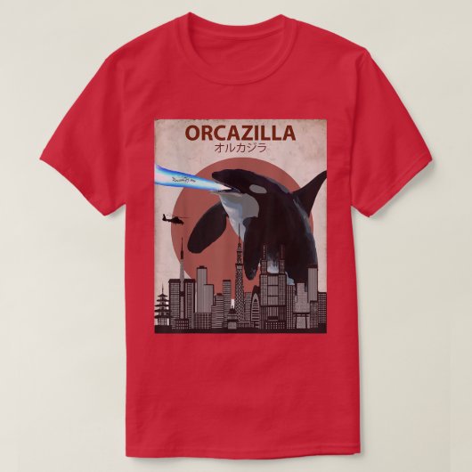 Funny Killer Whale Orca Lovers Gift T-shirt (Design voorkant)