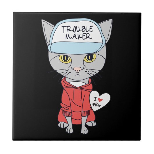 Funny kinder-4 tegeltje (Voorkant)