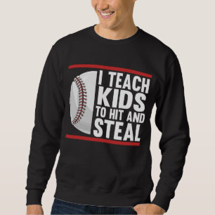Funny Kinder Baseball Coach Trui