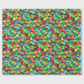 Funny Kinder Snoep Pattern Cadeaupapier (Vlak)