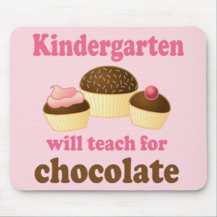 Funny Kindergarten Teacher Mousepad Muismat