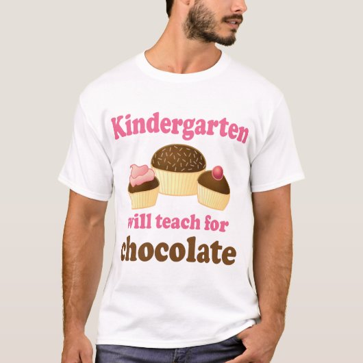 Funny Kindergarten Teacher T-shirt (Voorkant)